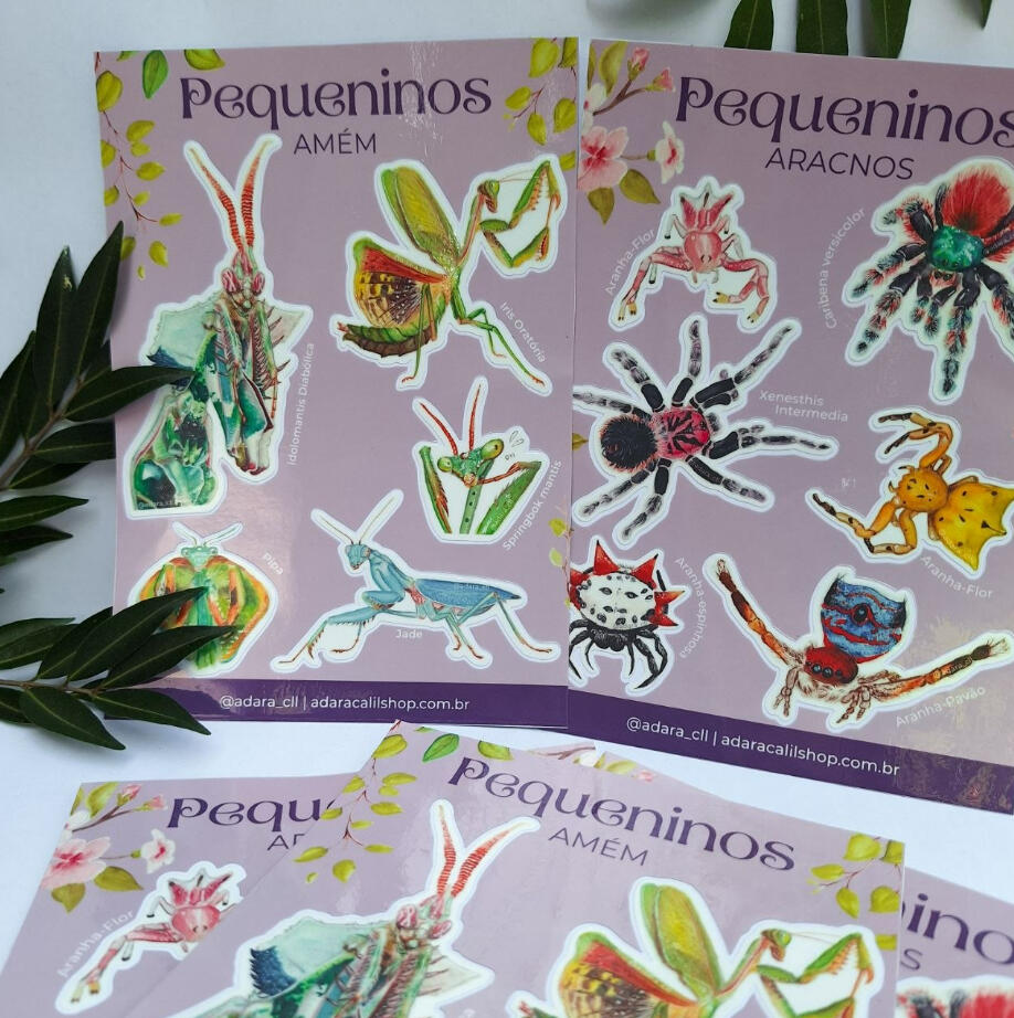 Cartelas de adesivo